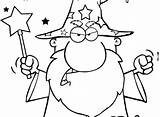 Hat Coloring Magic Wand Wizard Getcolorings Pages Getdrawings Printable Color sketch template