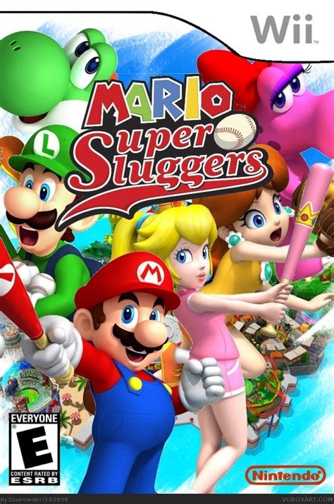 Viewing Full Size Mario Super Sluggers Box Cover