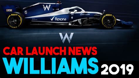 williams   car launch announced youtube