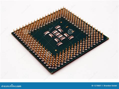 cpu chip stock image image