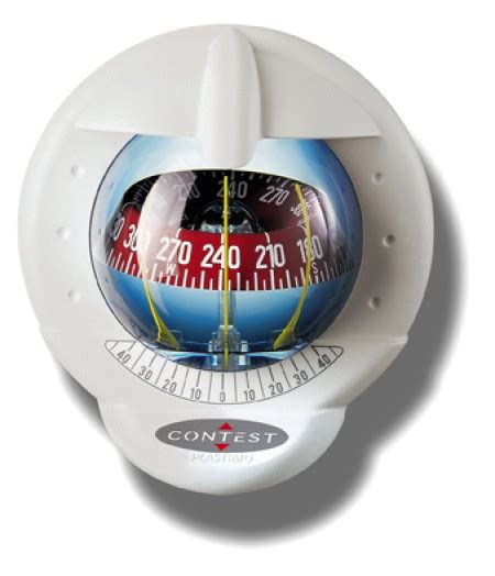 central boating contest  bulkhead mount white red