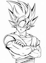 Gohan Coloring Pages Dbz Template sketch template