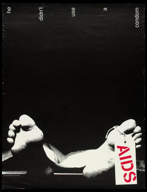 posters present a visual history of aids epidemic newscenter