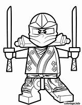 Ninjago Cole Epees Deux sketch template
