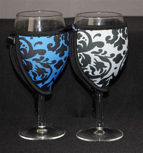 Pack Of 2 Wine Glass Coolers Standard Plonky Pouches