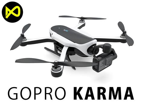 gopro karma drone  gopro hero   model cgtrader