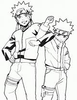 Coloring Naruto Pages Shippuden Print sketch template