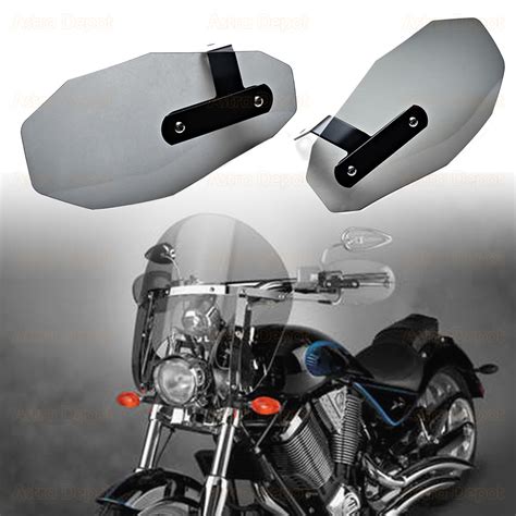 1 Pair Motorcycle Hand Guards Handguard Windshield Deflect… Flickr