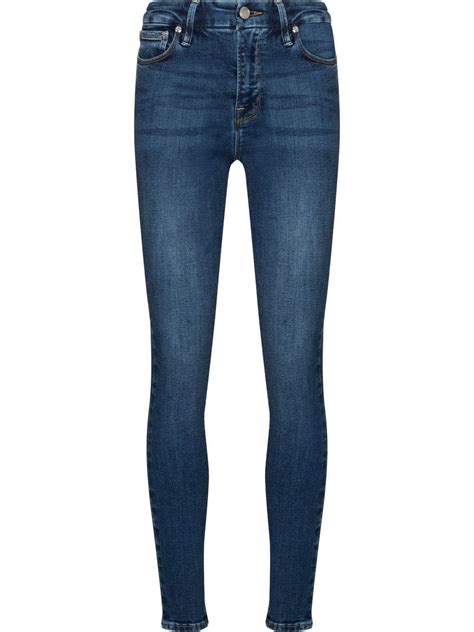 good american core skinny jeans farfetch