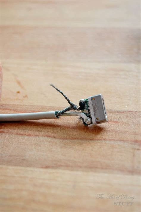 fix  broken computerphone charger  art