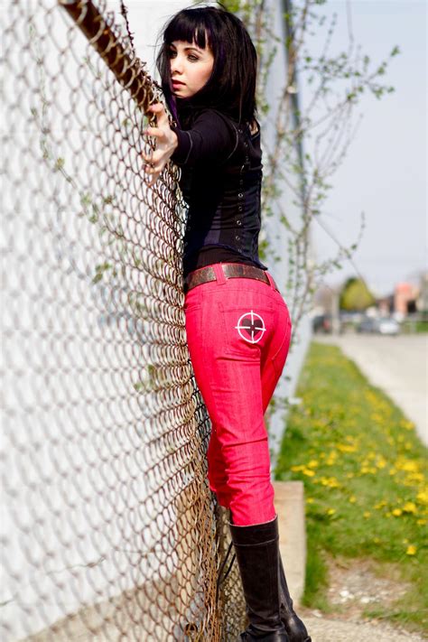 heartattackclothing on twitter new ksenia solo shot rockin some red skinny heart attack jeans