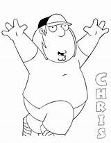 Coloring Pages Peter Griffin Guy Family Library Clipart Line sketch template