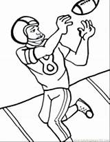 Football Coloring Pages Stadium Field Getcolorings Color sketch template