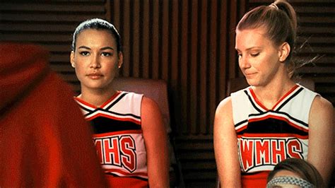santana lopez glee find and share on giphy
