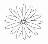 Coloring Pages Kids Flowers Flower sketch template