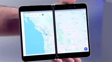 video  google maps working   microsoft surface duo