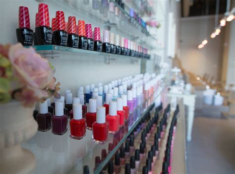 luxe nail spa boutique luxury nail salon  los angeles