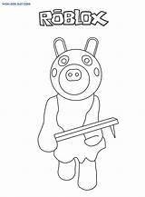 Roblox Piggy Dibujos Mr Daysy sketch template
