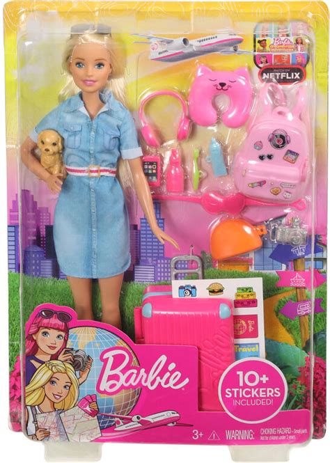 Barbie Travel Doll And Accessories Set Toys R Us Canada