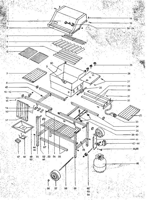 weber genesis   parts diagram heat exchanger spare parts