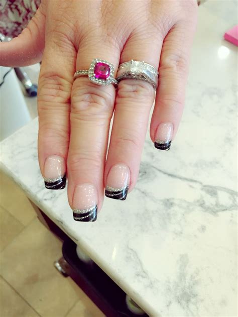 pin  trish nails spa  nails design nail designs silver rings