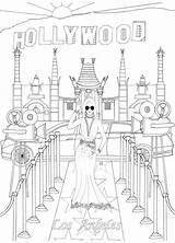 Coloring Book Creative Haven Cityscapes Hollywood Pages Cowell Alexandra Hidden Dover Doverpublications Publications Twist Objects Welcome Adults Adult Sheets Kleurplaat sketch template