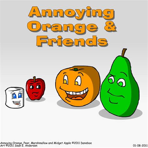 annoying orange  therealsneakers  deviantart