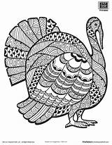 Coloring Thanksgiving Turkey Pages Adults Advanced Detailed Printable School Adult Color Sheets Printables Thanks Middle Fall Students Give Books Colouring sketch template