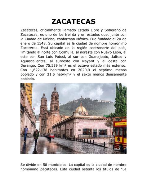 estado de zacatecas instroduccion geografica ep zacatecas zacatecas
