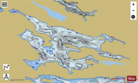 ten mile lake fishing map nautical charts app