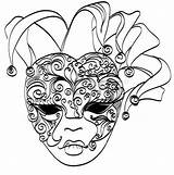 Carnaval Venetian Sablon Maszk Carnevale Venice Masker Masquerade Mascaras Masken Decoplage Venedig Venezianische Veneciana Venetiaans Venecia Karnevalsmasken Karneval Máscara Schets sketch template