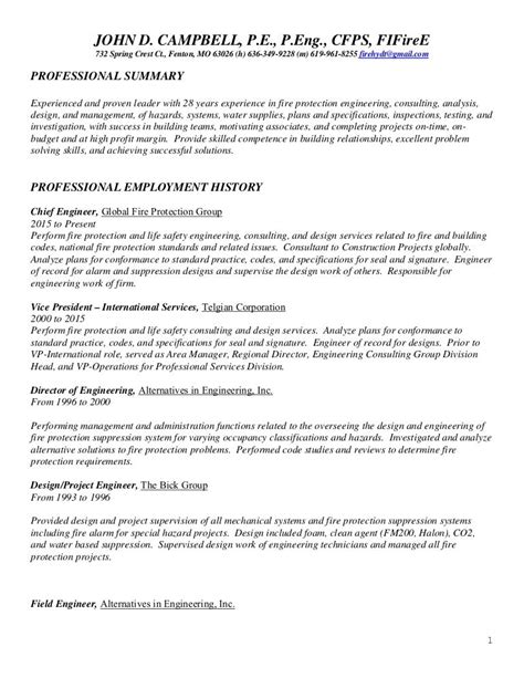 Campbell Resume