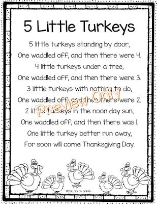 daughters  kindergarten  thanksgiving poems  kids