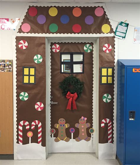Creative Elementary School Counselor Winter Door Decorations
