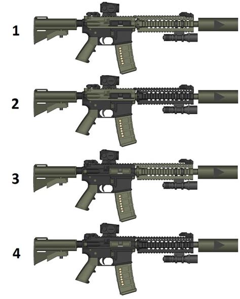 Help Pick My Rifle Color Combination Ar15