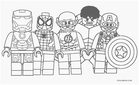 printable avengers coloring pages  kids