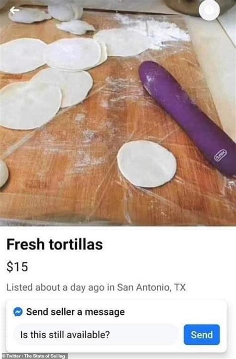 woman accused of using a sex toy to make homemade tortillas daily mail online