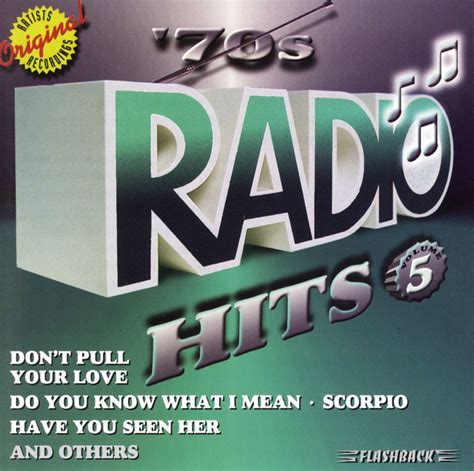 70s radio hits volume 5 1997 cd discogs