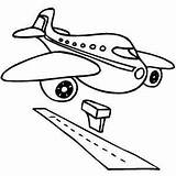 Landing Clipart Airplane Plane Coloring Pages Landed Airport Clip Cliparts Flight Midway Printable Color Colour Library Visit Colouring Clipground Choose sketch template
