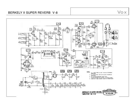 audio service manuals   vox berkeley ii super reverb   schematic