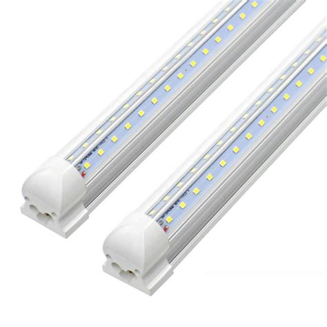 integrated led tube light fixture ft ft ft ft    shop light ebay