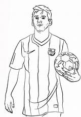 Messi Lionel Supercoloring sketch template