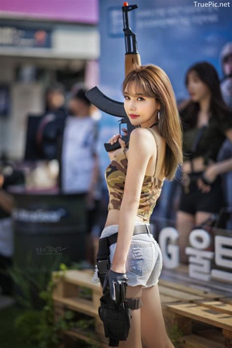 Han Ga Eun Korean Racing Model Lg Ultragear Festival
