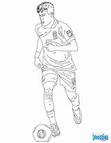 Neymar Hellokids sketch template
