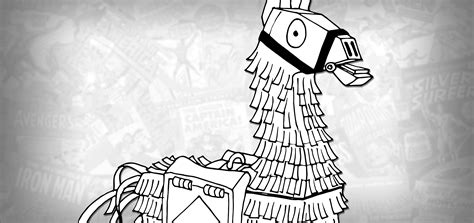 draw  loot llama fortnite battle royale drawing tutorial
