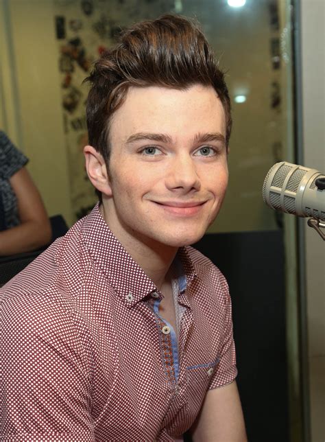 Chris Colfer Glee Star On The Show S Treatment Of Gay
