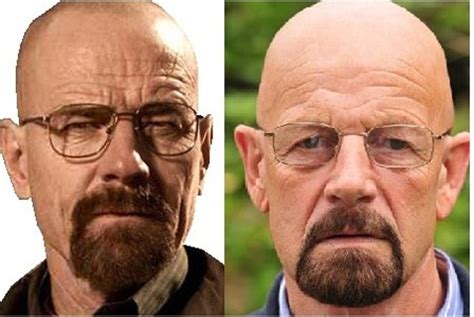 retired lorry driver discovers     walter white enjoys local fame