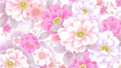 purple pink white flowers floral background hd floral wallpapers hd wallpapers id
