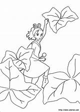 Arrietty Borrower Diminutos Kiki Secret Arriety Chapardeurs Ghibli Malvorlagen Ausmalbilder Totoro Cartoon Websincloud Coloriez Enfant Colorir sketch template