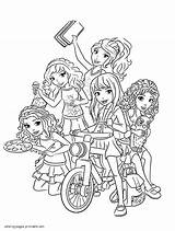 Lego Friends Coloring Pages Print Printable Olivia Getdrawings Mia Girls Sheets Color Getcolorings sketch template